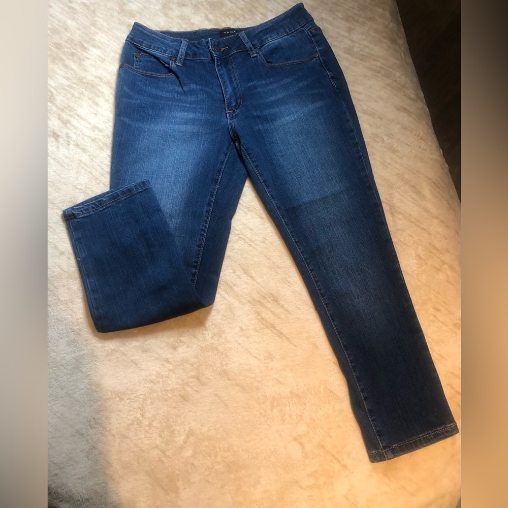 Tahari Denim Jeans Dark Wash - Size 4/27